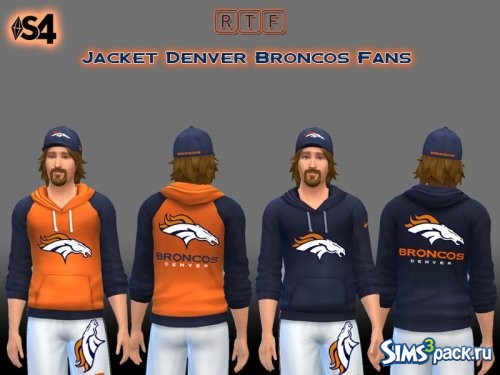 Сет болельщиков Denver Broncos 