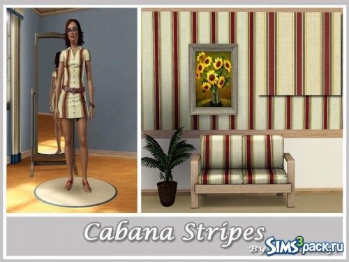 Текстура Cabana Stripes от shakeshaft