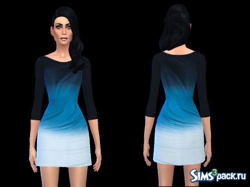 Платье Blue misc от sweetsims4