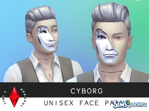 Грим &quot;Киборг&quot; от SIms4Krampus