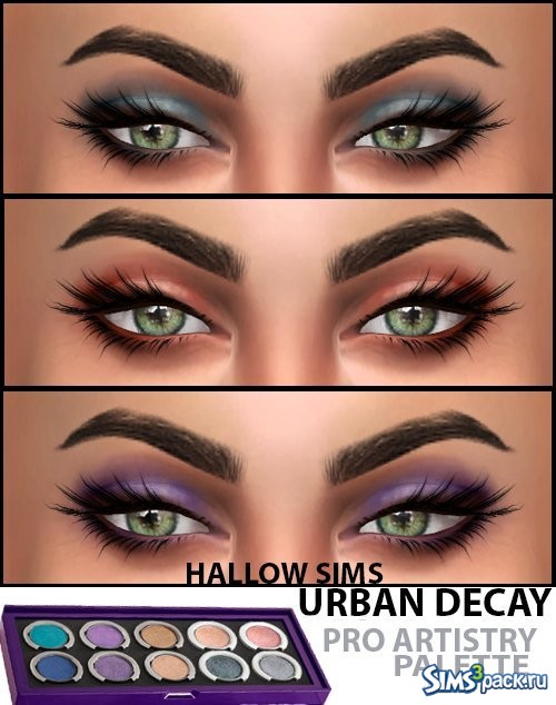 Палетка теней Urban Decay от hallowsims