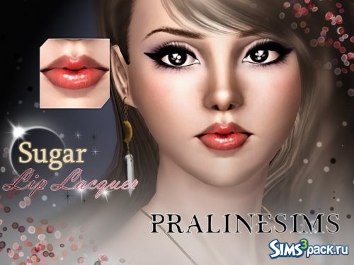 Блеск для губ Sugar Lip Lacquer от Pralinesims