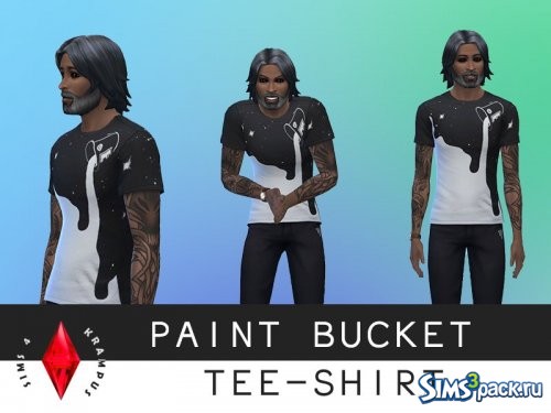 Мужская футболка Paint Bucket от SIms4Krampus