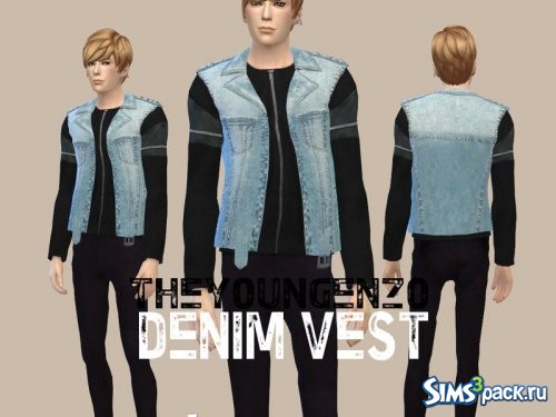 Джинсовая жилетка Vest от theyoungenzo