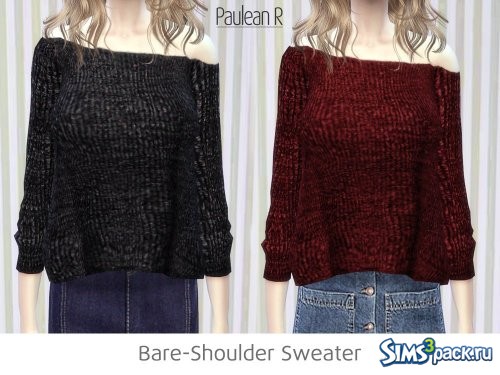 Свитер Bare-Shoulder от Paulean R