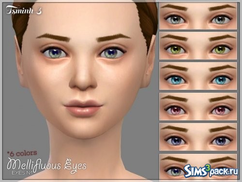 Линзы Melliflous Eyes от TsminhSims