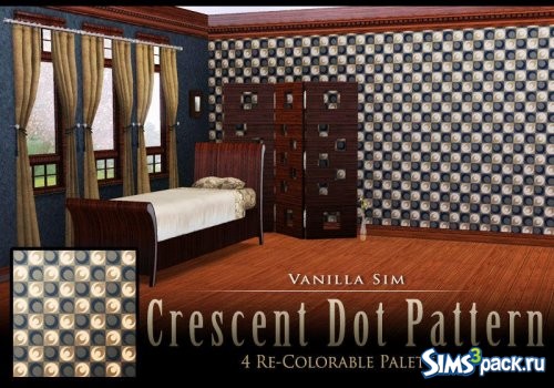 Текстура Crescent Dot от Vanilla Sim