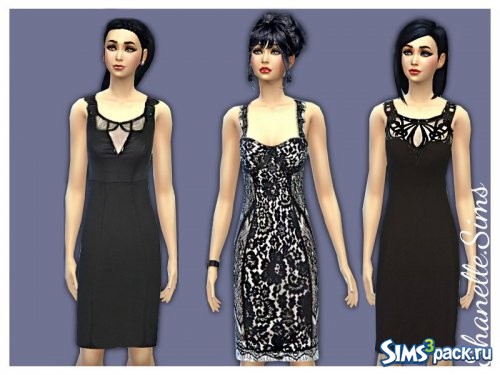 Платья - карнадаш от shanelle.sims