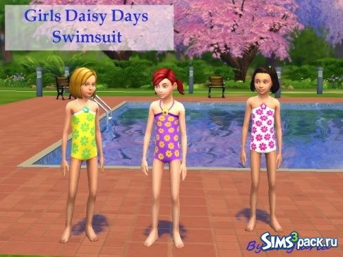 Купальник для девочек Daisy Days от Shylaria