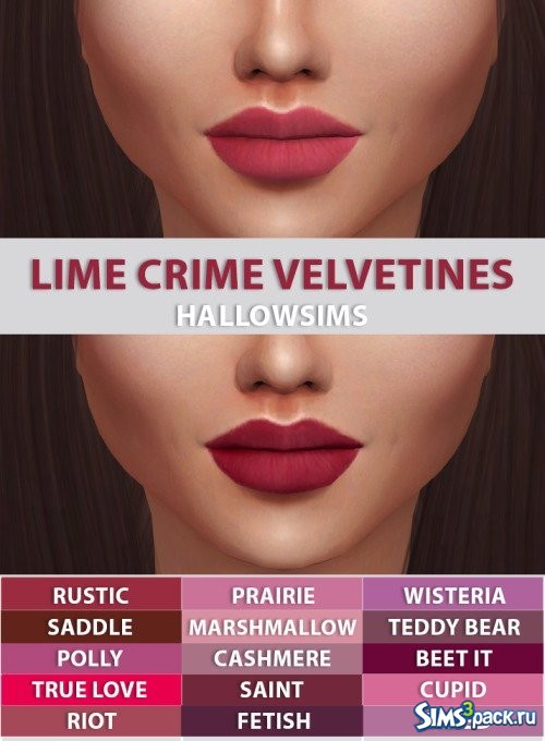 Матовая помада LIME CRIME от hallowsims