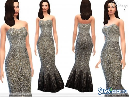 Платье Sequined Gown от ekinege