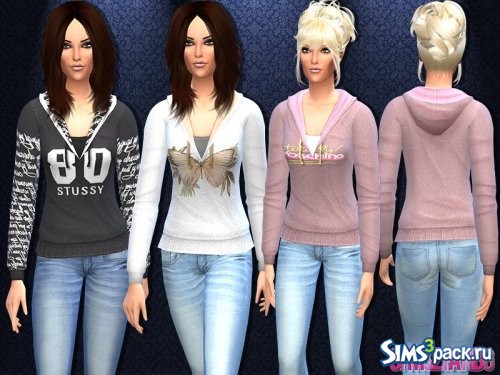 Сет худи № 15 от sims2fanbg