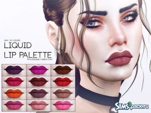 Матовая помада Liquid Lip от Pralinesims