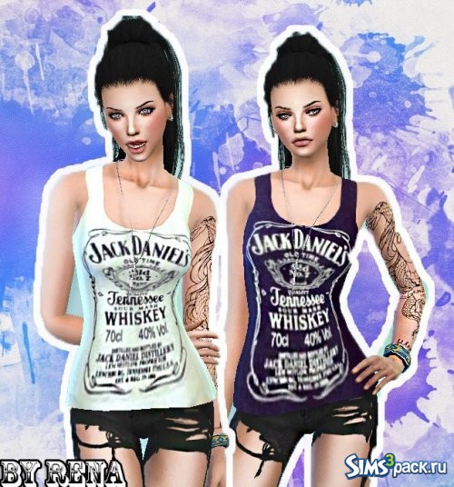 2 shirts jack daniels/2 майки ''jack daniels'' от Rena2002