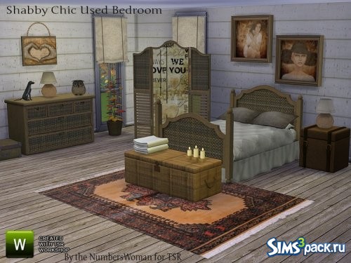 Спальня Shabby Chic от TheNumbersWoman