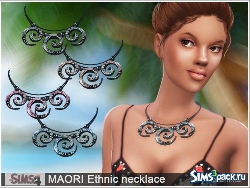 Этническое колье MAORI 