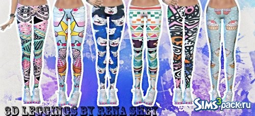 3D leggings/3D легинсы от Rena2002