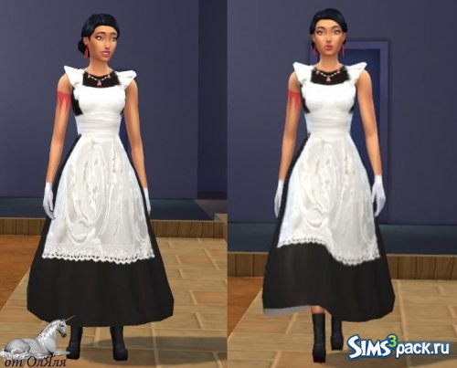 Maid dress from an anime / Платье горничной с аниме