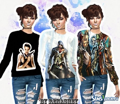 Sweatshirts with games/Свитшоты с играми от Rena2002