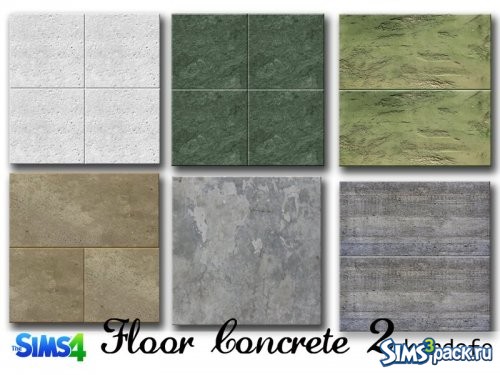 Набор напольных покрытий Floor Concrete № 2 от kardofe