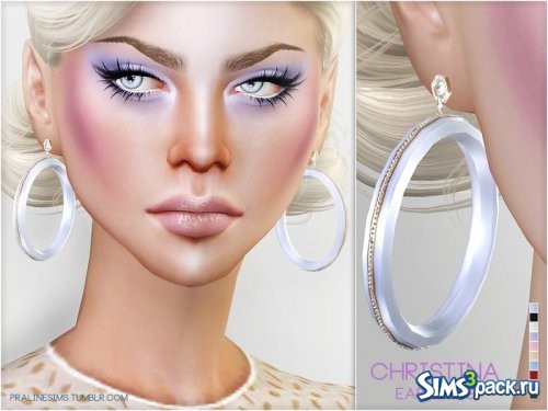 Серьги Christina от Pralinesims