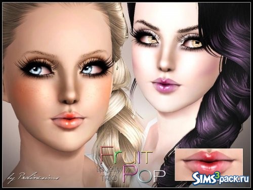 Блеск для губ Fruit Pop Lip Jelly Trio