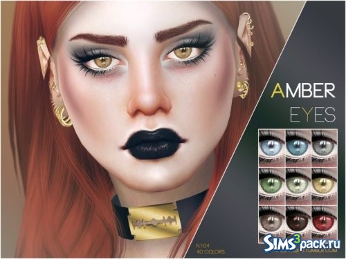 Линзы Amber Eyes N104 от Pralinesims