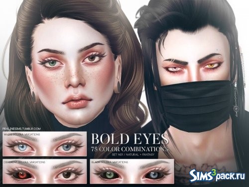 Линзы Bold Eyes № 01 от Pralinesims