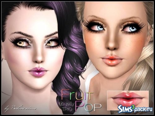 Блеск для губ Fruit Pop Lip Jelly Trio от Pralinesims