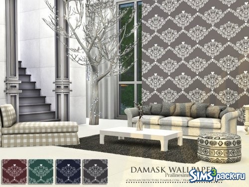 Обои Damask от Pralinesims