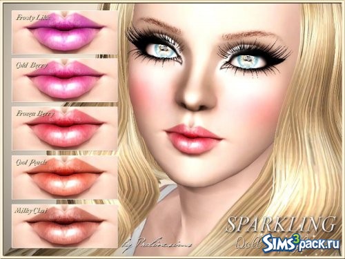 Блеск для губ Sparkling Doll от Pralinesims