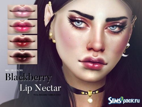 Помада Blackberry Lip Nectar N92 от Pralinesims