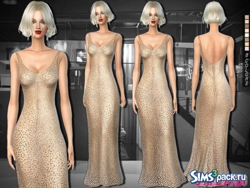 Платье Marilyn Monroe Birthday от sims2fanbg