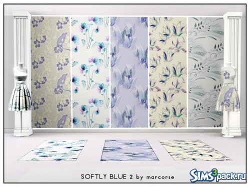 Текстуры Softly Blue 2 от marcorse