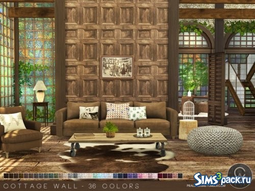 Панели Cottage Wall от Pralinesims