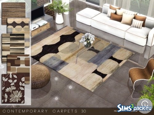 Сет ковров Contemporary Carpets 30 от Pralinesims