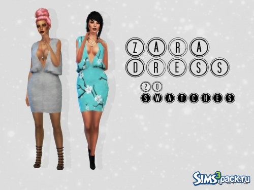 Платье Zara от mxfsims