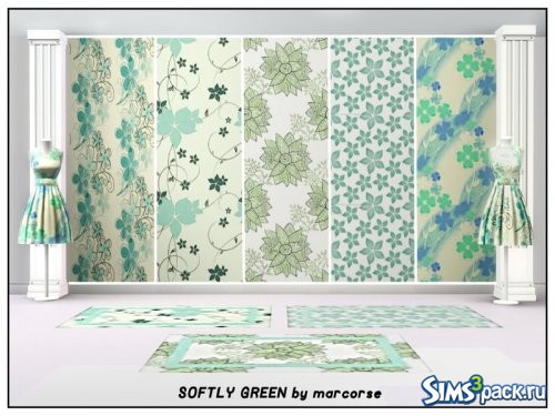 Текстуры Softly Green от marcorse