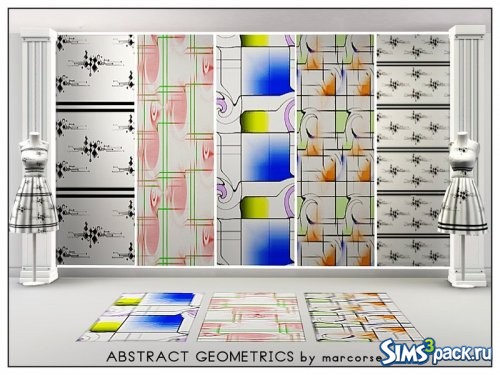 Текстуры Abstract Geometrics от marcorse