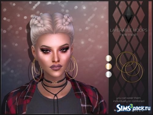 Серьги Layerable от Nightcrawler Sims