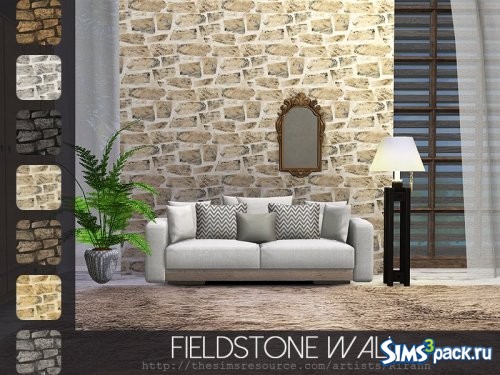 Настенное покрытие Fieldstone от Rirann