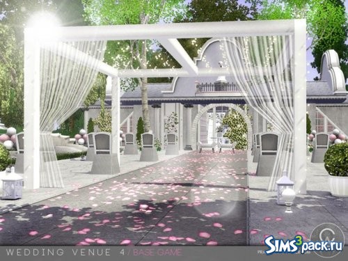 Место для свадьбы Wedding Venue 4 от Pralinesims