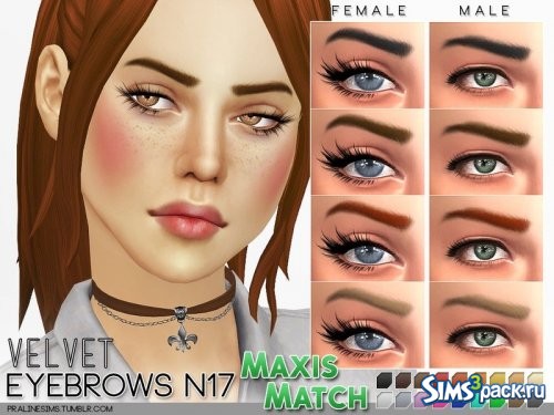 Сет бровей Maxis Match № 02