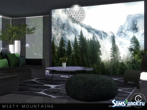 Постер Misty Mountains от Pralinesims