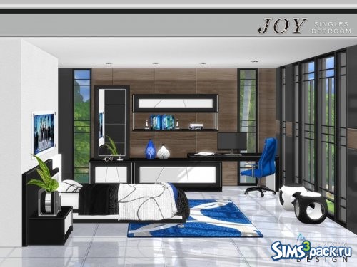 Спальня Joy Singles от NynaeveDesign