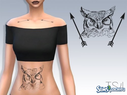 Татуировки Rogue от GrafitySims