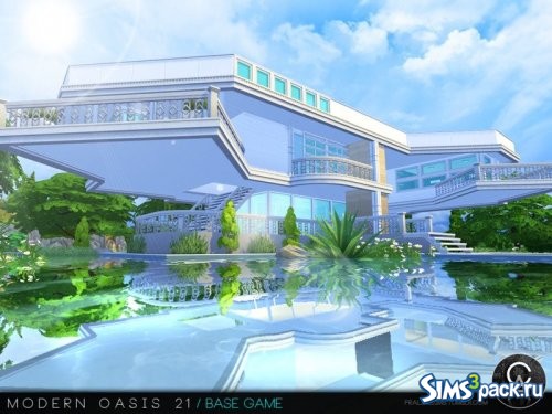 Дом Modern Oasis 21 от Pralinesims