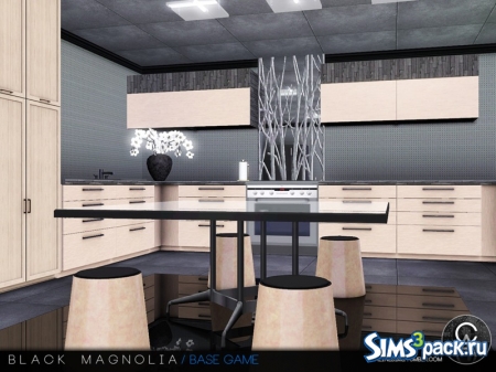 Дом Black Magnolia от Pralinesims