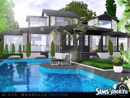 Дом Black Magnolia от Pralinesims