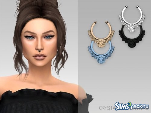 Пирсинг Crystal Septum от GrafitySims